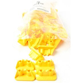 STUD BOY Super-lite Pro Series Double Backers 0.75" 48/pk Yellow