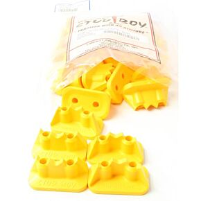 STUD BOY Super-lite Pro Series Double Backers .75" 24/pk Yellow