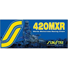 SUNSTAR Chain Mxr Works Non-sealed 420x126 Gld/gld