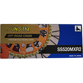 SUNSTAR Chain Mxr2 Non-sealed 520x120gld/gld