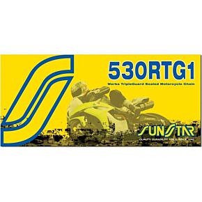 SUNSTAR Chain Rtg1 Works Sealed 530x120 Gld/gld