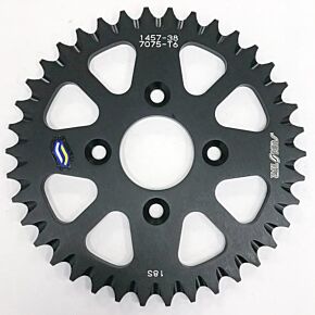 SUNSTAR Rear Sprocket Aluminum 38t-420 Blk Cob