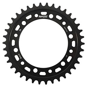SUPERSPROX Rear Edge Sprocket Steel 38t-520 Blk Hon