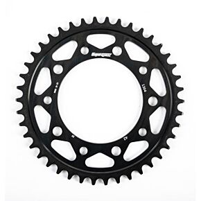 SUPERSPROX Rear Edge Sprocket Steel 42t-525 Blk Hon/yam