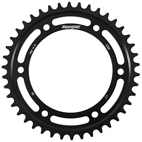SUPERSPROX Rear Edge Sprocket Steel 42t-530 Blk Hon