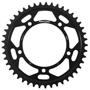 SUPERSPROX Rear Edge Sprocket Steel 45t-525 Blk Hay/suz/tri