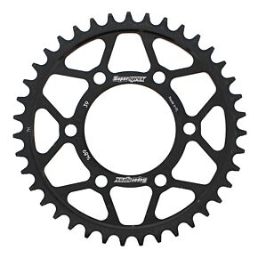 SUPERSPROX Rear Sprocket Steel 39t-525 Blk Kaw