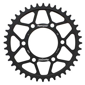 SUPERSPROX Rear Sprocket Steel 40t-525 Blk Kaw