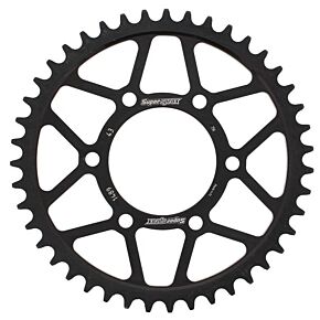 SUPERSPROX Rear Sprocket Steel 43t-525 Blk Kaw