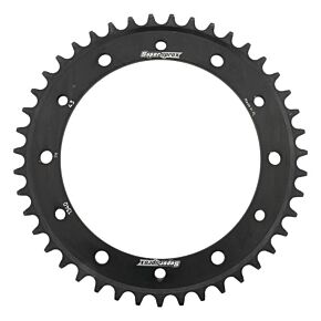 SUPERSPROX Rear Sprocket Steel 43t-530 Blk Hon