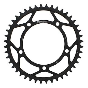 SUPERSPROX Rear Sprocket Steel 44t-520 Blk Hay/suz/tri
