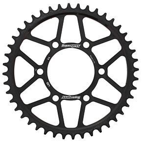 SUPERSPROX Rear Sprocket Steel 44t-530 Blk Kaw