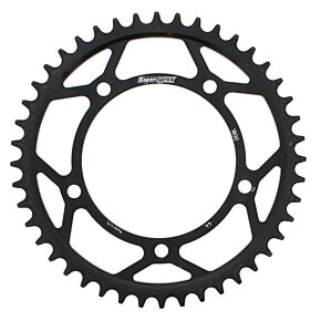 SUPERSPROX Rear Sprocket Steel 44t-530 Blk Tri