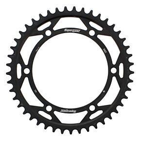 SUPERSPROX Rear Sprocket Steel 45t-530 Blk Kaw