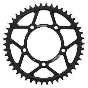 SUPERSPROX Rear Sprocket Steel 46t-525 Blk Apr