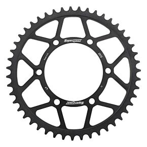 SUPERSPROX Rear Sprocket Steel 47t-520 Blk Tri