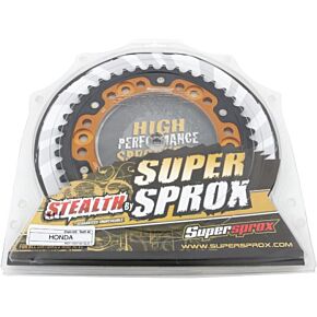 SUPERSPROX Rear Stealth Sprocket Alu/stl 42t-525 Gld Hon