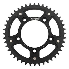 SUPERSPROX Rear Stealth Sprocket Alu/stl 44t-520 Blk Duc