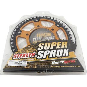 SUPERSPROX Rear Stealth Sprocket Alu/stl 45t-530 Gld Tri