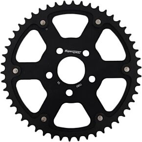SUPERSPROX Rear Stealth Sprocket Alu/stl 49t-530 Blk Hd