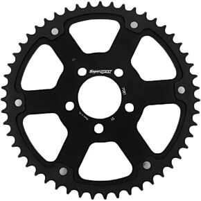 SUPERSPROX Rear Stealth Sprocket Alu/stl 49t-530 Blk Hd
