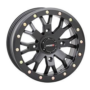 SYSTEM 3 Sb4 Bl Wheel 14x7 4+3 (+15mm) 4/156 Matte Black