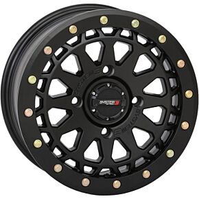 SYSTEM 3 Sb6 Bl Wheel 15x7 4+3 (+10mm) 4/156 Matte Black