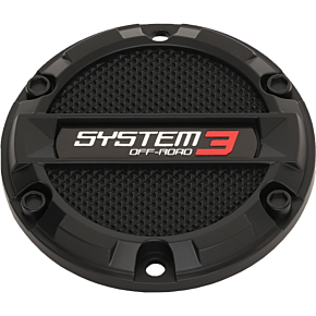 SYSTEM 3 Sb8 Center Cap Flat 6/5.5 Bolt-in Matte Black