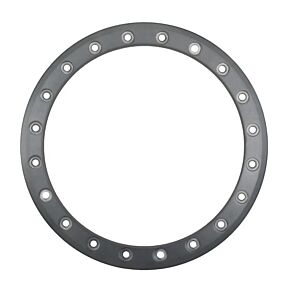 SYSTEM 3 Sb8-sb9 15" Beadlock Ring 10mm 20-hole Gloss Brushed Gry