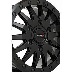 SYSTEM 3 Sb8 Wheel 15x7 6+1 (+68mm) 6/5.5 Matte Black