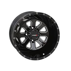 SYSTEM 3 St4 Wheel 14x7 2+5 (-47mm) 4/110 Gloss Black/machined