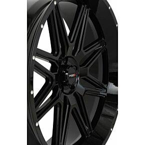 SYSTEM 3 St7 Wheel 24x9 5+4 (0mm) 4/156 Gloss Black