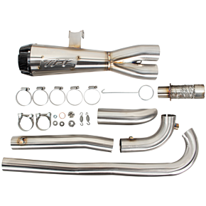TBR Comp S 2in1 Exh Sportster S Brushed W/cf End Cap