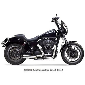 TBR Comp S 2in1 Exhaust Dyna Brushed W/cf End Cap
