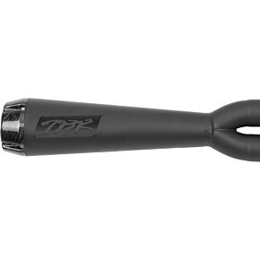 TBR Comp S 2in1 Exhaust Flsb/flhc Black W/cf End Cap