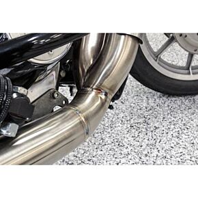 TBR Comp S 2in1 Exhaust Fxr Brushed W/cf End Cap