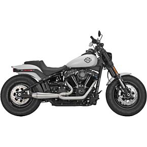 TBR Comp S 2in1 Exhaust Softail Gen 2 Brushed