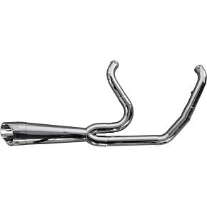 TBR Comp S 2in1 Exhaust Softail M8 Polished W/turnout