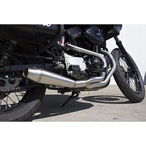 TBR Comp S 2in1 Exhaust Sportster Gen 2 Brushed