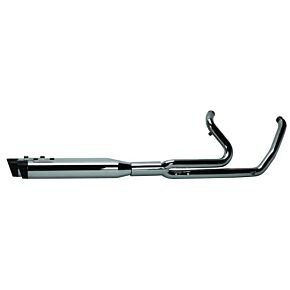 TBR Comp S 2in1 W/ghost Touring M8 Chrome W/black Slash End Cap