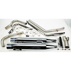 TBR Comp S 2in1 W/ghost Touring M8 Chrome W/pol End Cap