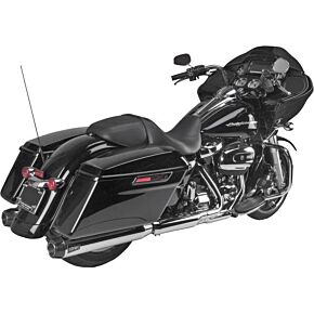 TBR Comp S Slip-on Touring M8 Chrome W/carbon End Cap
