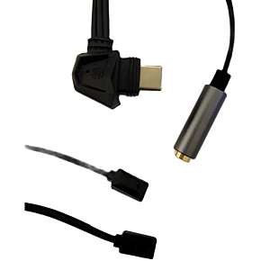 UCLEAR 3.5mm Speaker Adaptor W/dual Mics For Use With Motion Serie