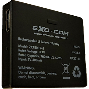 UCLEAR Exo-com Replacement Spare Battery