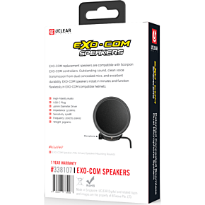 UCLEAR Exo-com Replacement Speaker/mic Kit