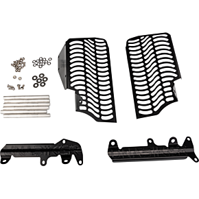 UNABIKER Radiator Guard Black Hon