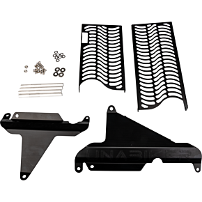 UNABIKER Radiator Guards Kaw Kx450 Black