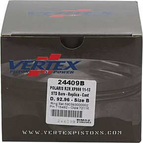 VERTEX Piston Kit Cast 92.95/std 10.6:1 Pol