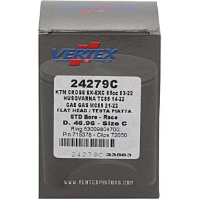 VERTEX Piston Kit Cast Race 46.96/std Gas/husq/ktm