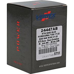 VERTEX Piston Kit Cast Race Evolution 44.96/std Ktm / Husq / Gas